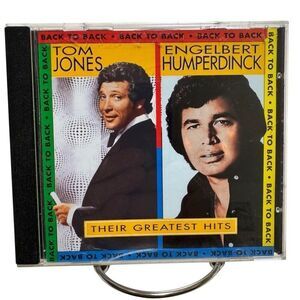 Back To Back Their Greatest Hits Tom Jones And Engelbert Humperdinck CD 1994